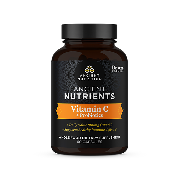 vitamin c front of bottle