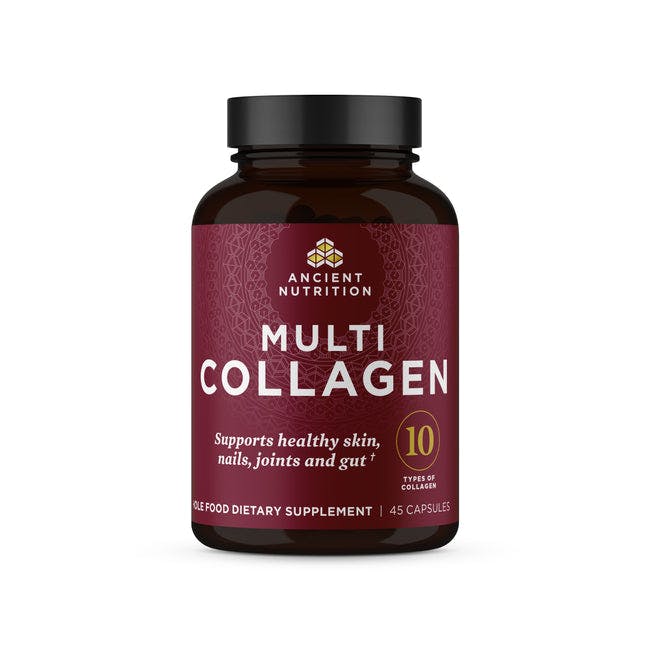 multi collagen capsules front of bottle