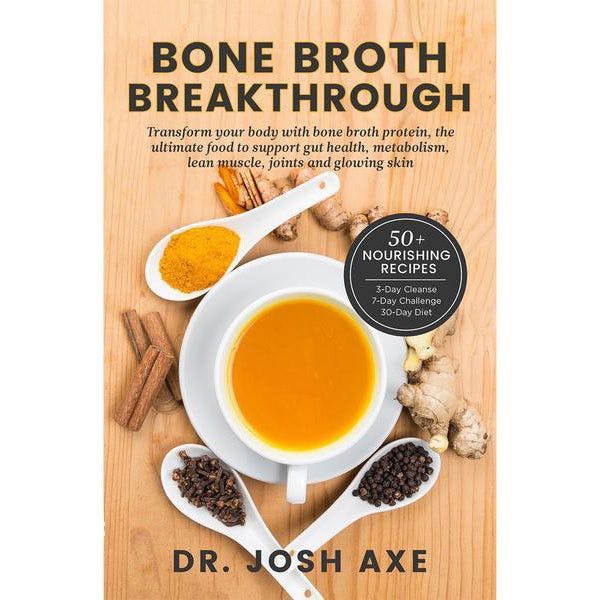 Cover of Bone Broth Breakthrough Paperback book