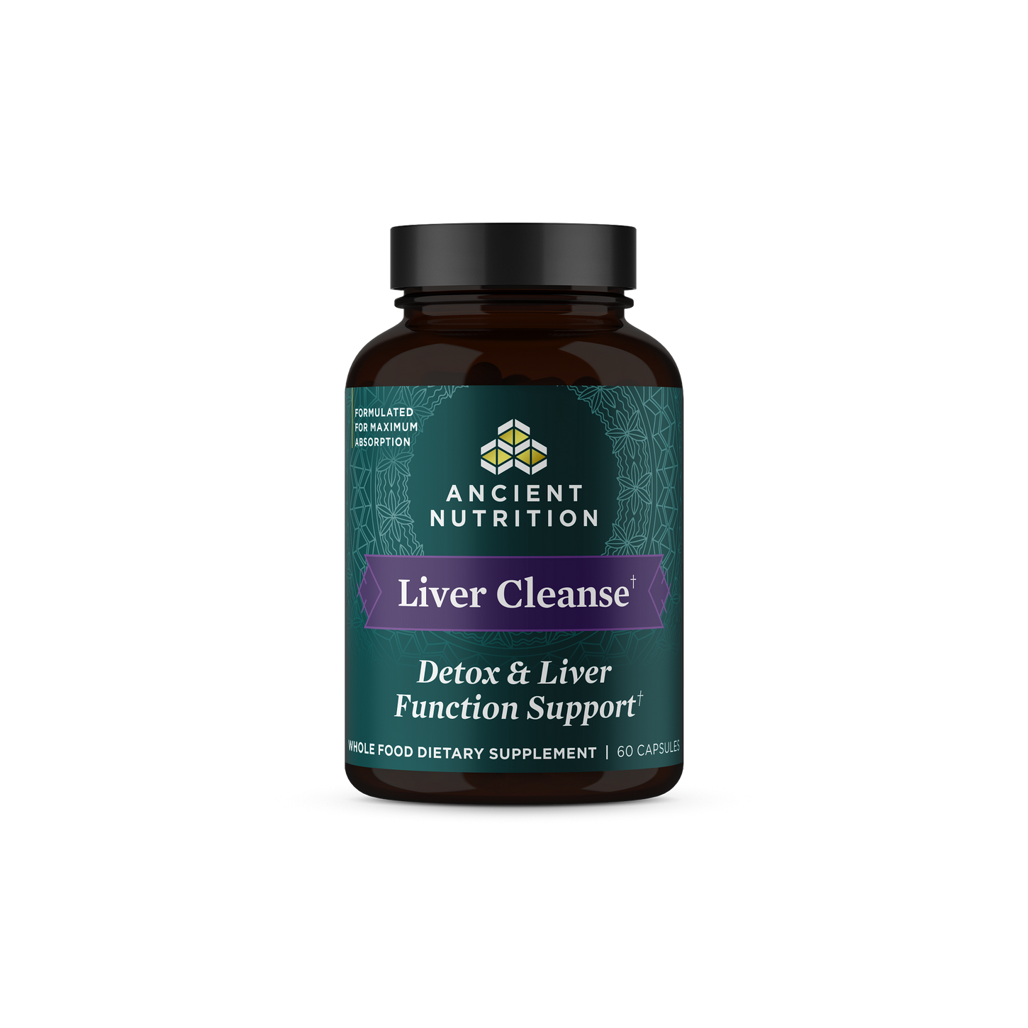 Liver Cleanse Capsules front of bottle