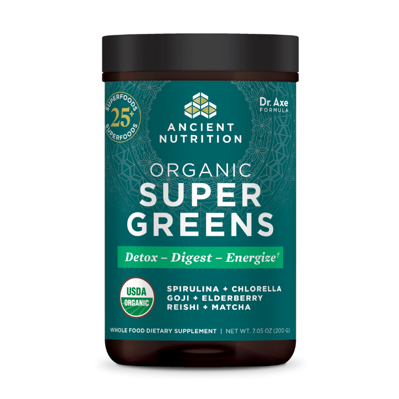 Image 0 of Organic SuperGreens Powder Greens Flavor - 3 Pack - DR Exclusive Offer