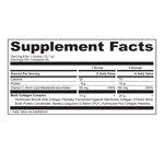 multi collagen protein pure 60 servings supplement label