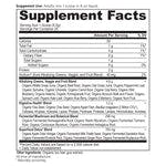 Organic SuperGreens Alkalize & Detox supplement label