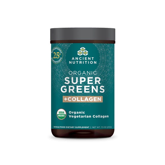 Organic Super Greens + Organic Collagen Powder