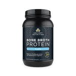 bone broth protein vanilla front of bottle