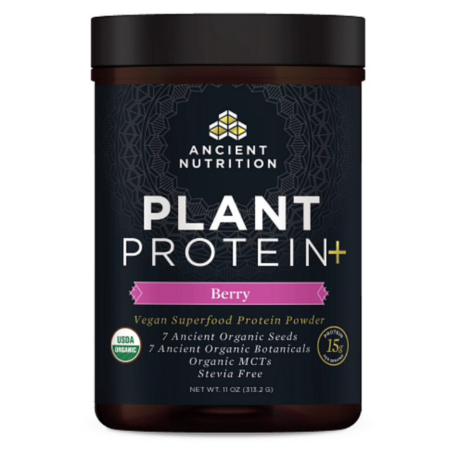 Plant Protein Berry front of bottle image