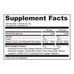 multi collagen protein pure supplement label