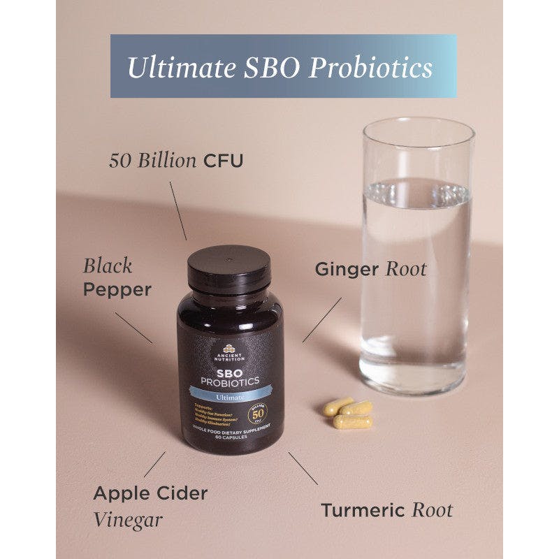 Image 6 of SBO Probiotics Ultimate Capsules - 3 Pack - DR Exclusive Offer