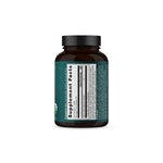 Reishi Stress and Immune Support Tablets side of bottle