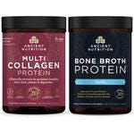 Multi Collagen Protein Bottle and Bone Broth Protein Vanilla Bottle