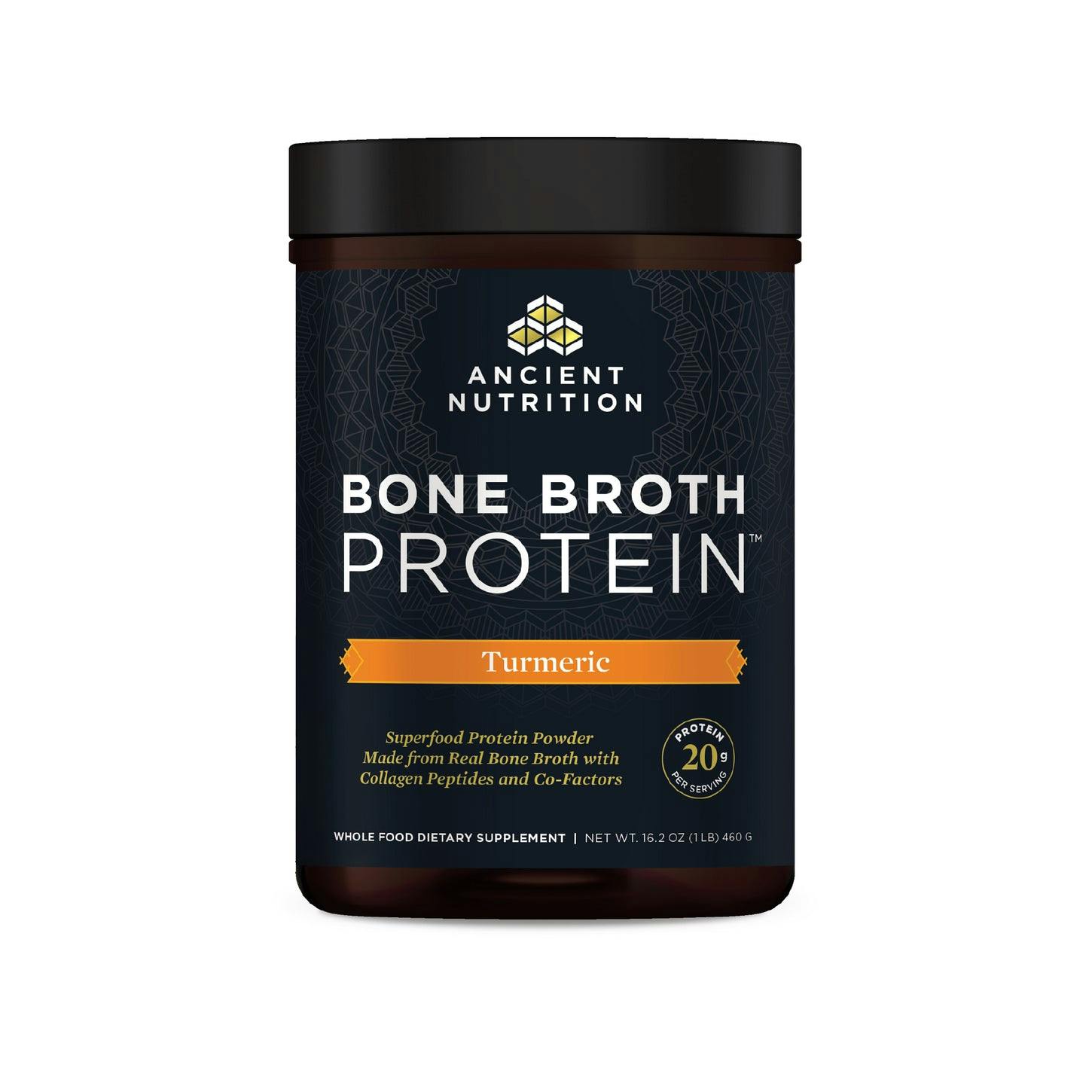 bone broth protein turmeric front of bottle