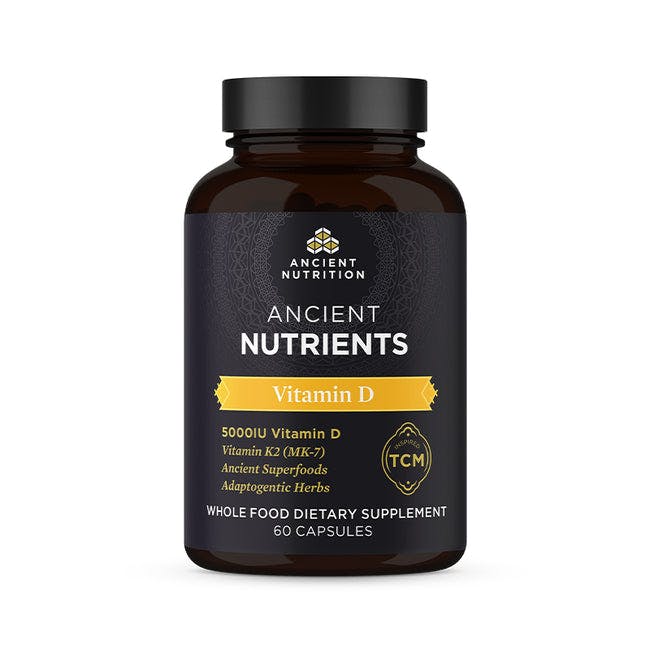 Ancient Nutrients - Vitamin D front of bottle