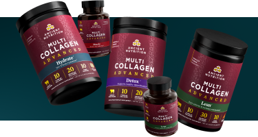 4 bottles of multi collagen advanced