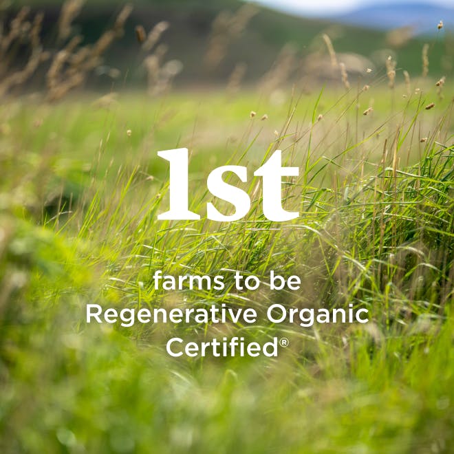 1st farms to be Regenerative Organic Certified