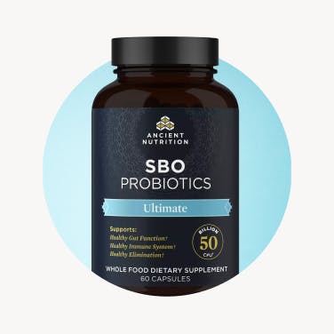 bottle of SBO Probiotics