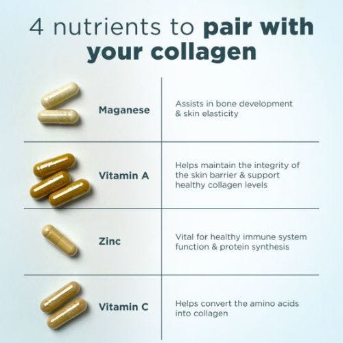 4 nutrients to pair your collagen with 