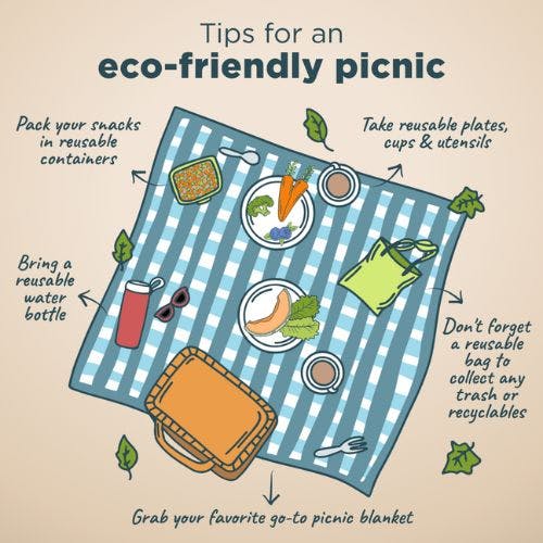 Tips for an eco friendly picnic